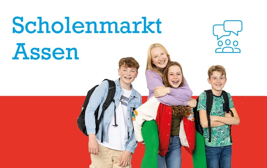 Scholenmarkt Assen; jij komt toch ook?